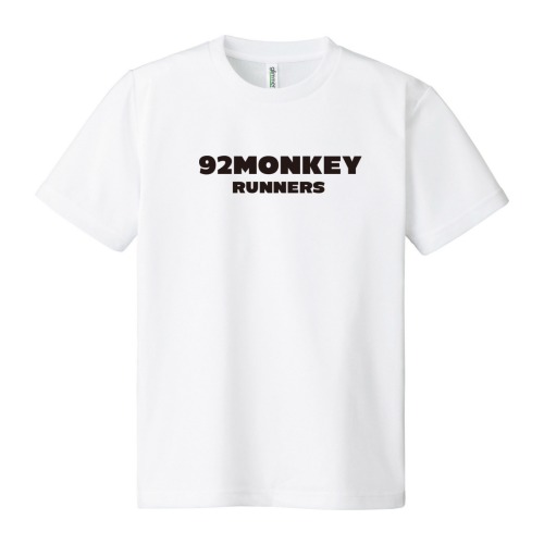 크루링크 92 멍키 러너 크루 기능성 티셔츠 디자인 B