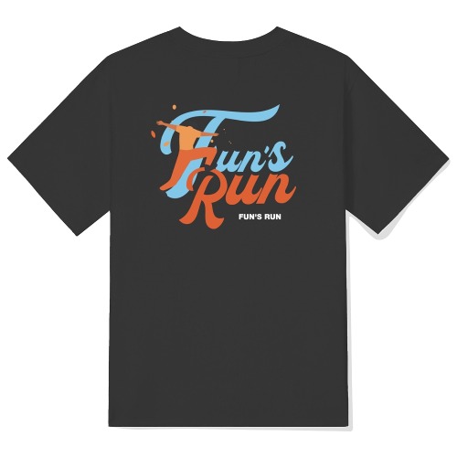 크루링크 Fun&#039;s run 러닝크루 기능성 티셔츠
