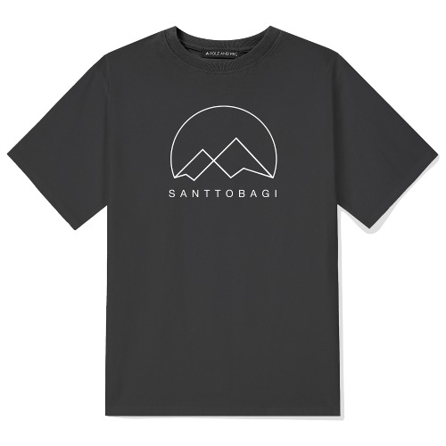 크루링크 산또바기 등산크루 기능성 티셔츠 라인디자인