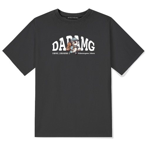 크루링크 다람쥐 산악회 기능성 티셔츠 등산다람쥐