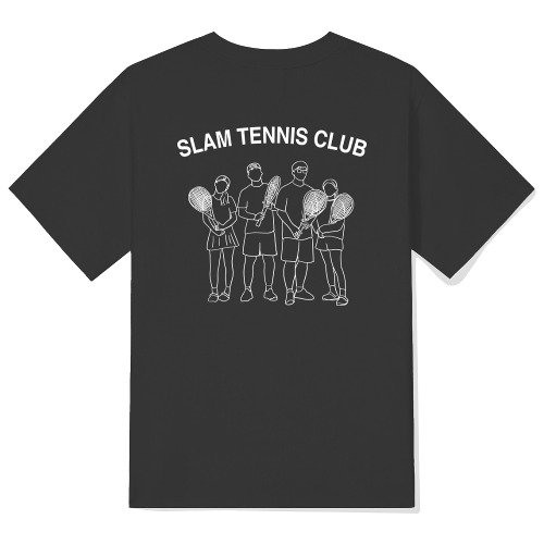 크루링크 슬램 테니스 크루 사계절 티셔츠