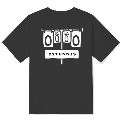 크루링크 22 TENNIS 크루 사계절 티셔츠 스코어