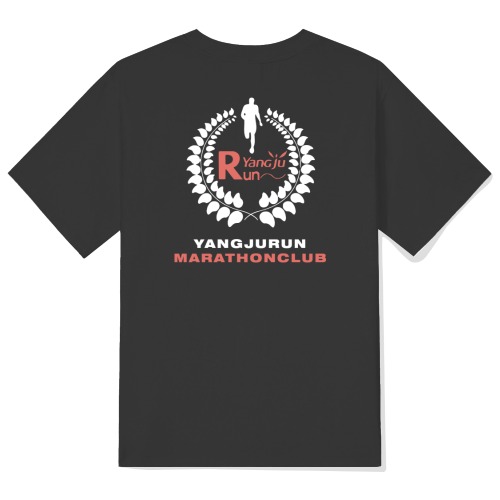 크루링크 양주 런 마라톤 클럽 기능성 티셔츠 03 디자인