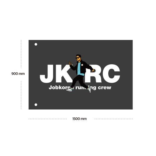 크루링크 JKRC 쌩쌩크루 현수막 1500 x 900