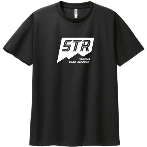 크루링크 STR 러닝크루 기능성 티셔츠 화이트로고
