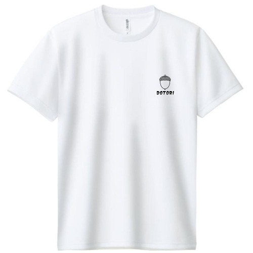 도토리 산악회 기능성 티셔츠 블랙로고