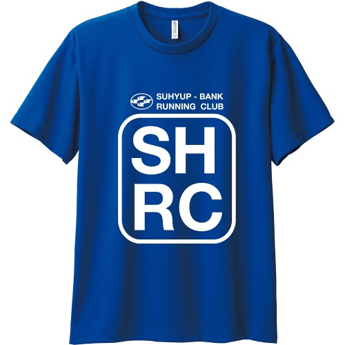 SHRC 러닝크루 기능성 티셔츠 화이트로고