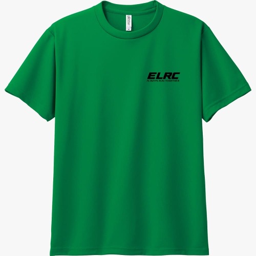 ELRC 러닝크루 드라이 라운드 티셔츠 판다 로고
